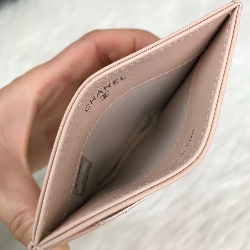 CHNL CLASSİC CARD HOLDER PUDRA PEMBESİ