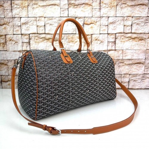 GOYARD BOSTON 50 TRAVEL BAG TABA