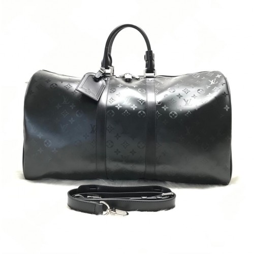 LOUİS VUİTTON TİTANİUM KEEPALL BLACK